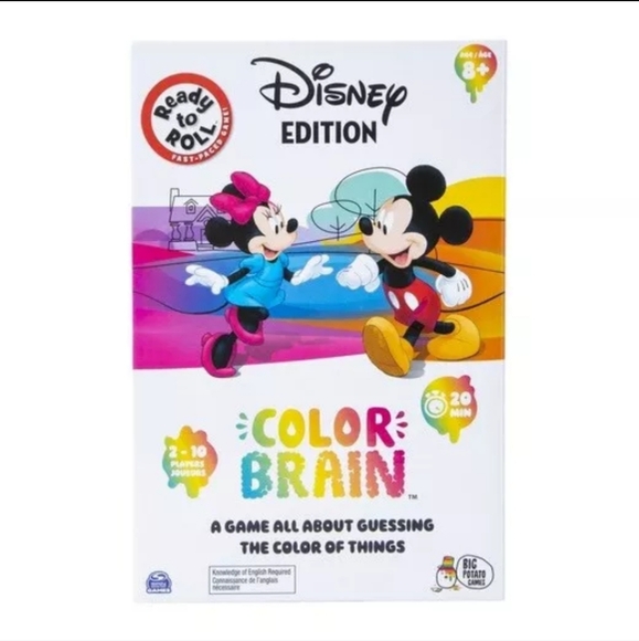 Color Brain Game for Kids - Disney Edition New - Picture 1 of 4